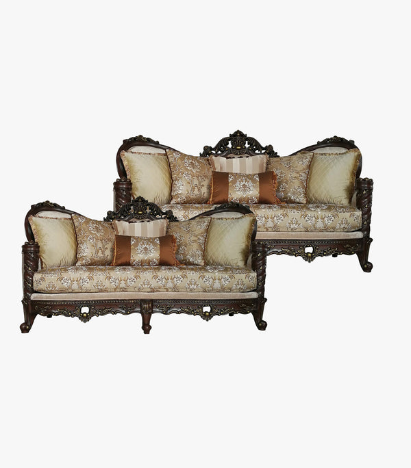 Sala Devayne de madera color café