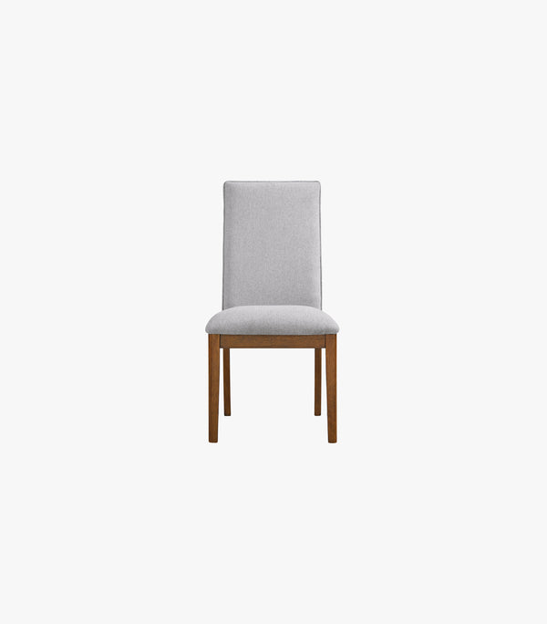 Silla Lyncott de tela color gris